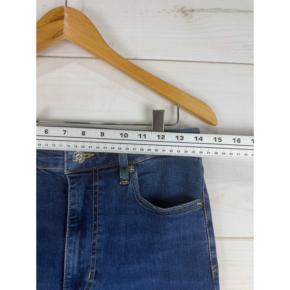 FRAME The Pencil Jeans Womens 28 High Rise Straight Leg Denim Dark Wash - Picture 4 of 9